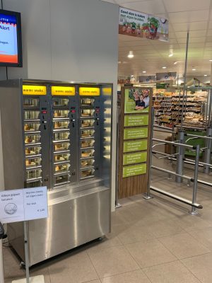 ADM automaten - snackautomaat in supermarkt